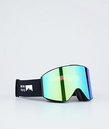 Montec Scope スキーゴーグル Black/Tourmaline Green Mirror