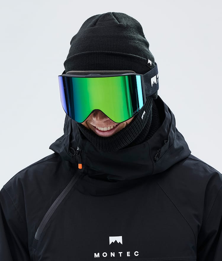 Scope Masque de ski Black W/Black Tourmaline Green Mirror, Image 2 sur 6