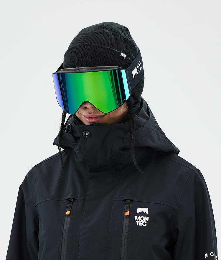 Scope Skibrille Black W/Black Tourmaline Green Mirror, Bild 3 von 6