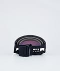 Scope Ski Goggles Black W/Black Ruby Red Mirror, Image 6 of 6