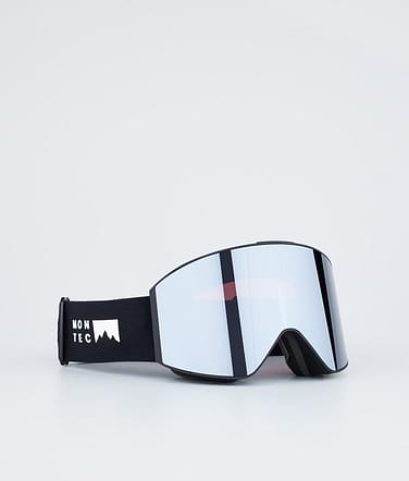 Scope Ski Goggles Black W/Black Black Mirror