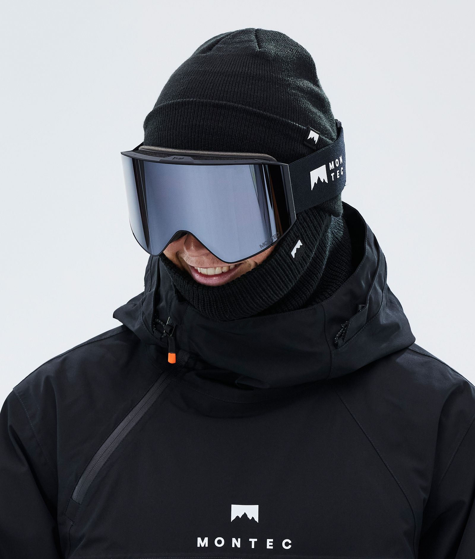 Scope Masque de ski Black W/Black Black Mirror, Image 2 sur 6