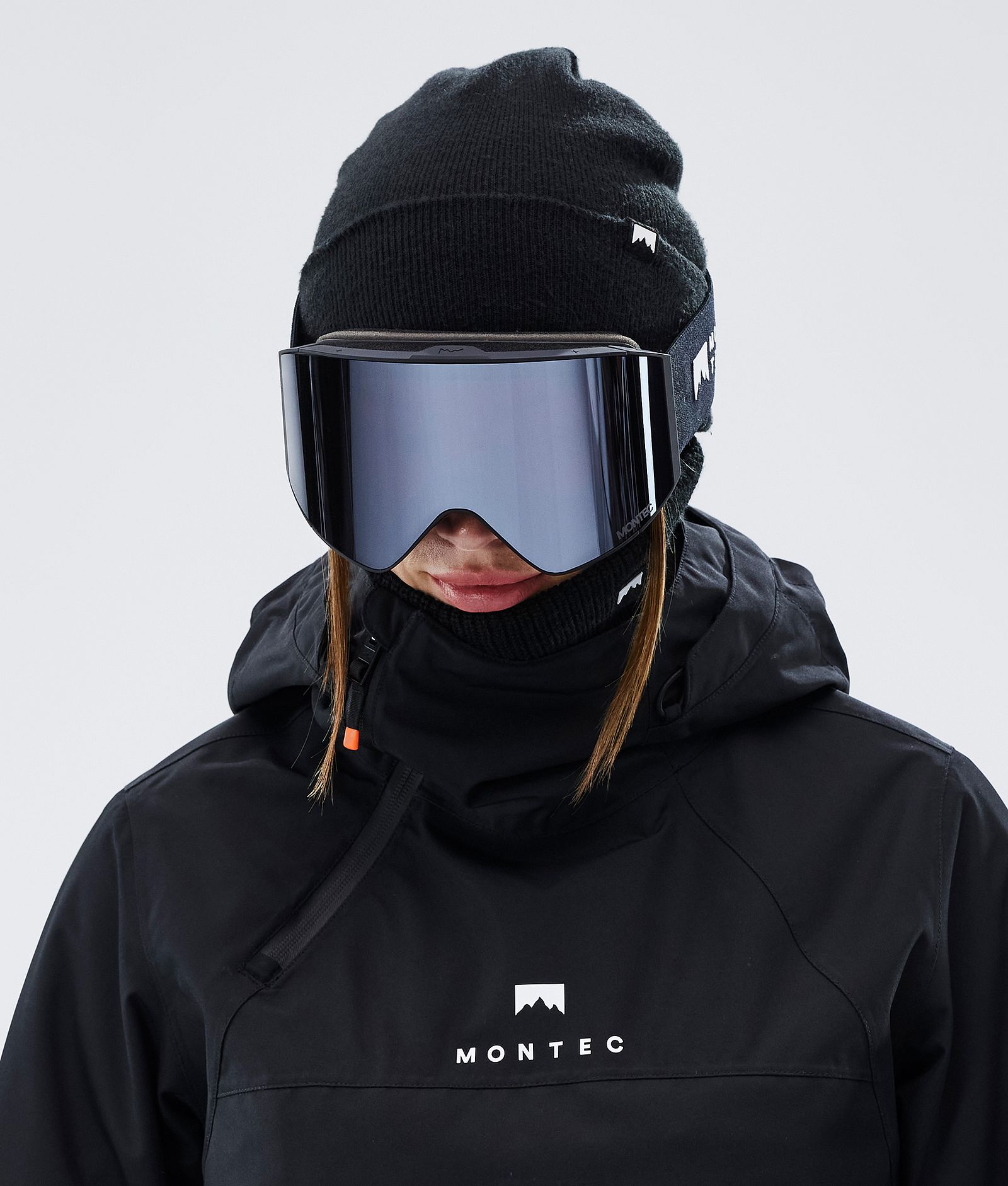 Scope Masque de ski Black W/Black Black Mirror, Image 3 sur 6