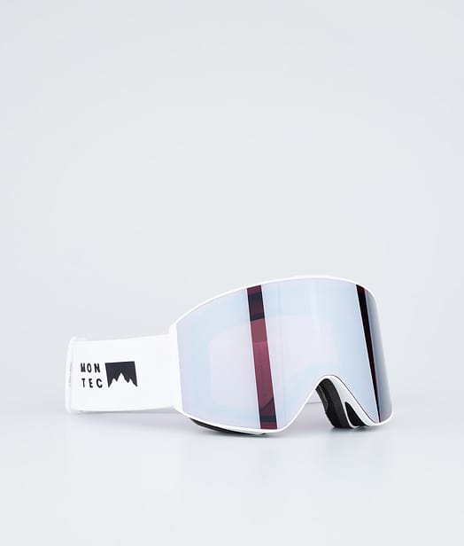 Scope Skidglasögon White W/White Black Mirror