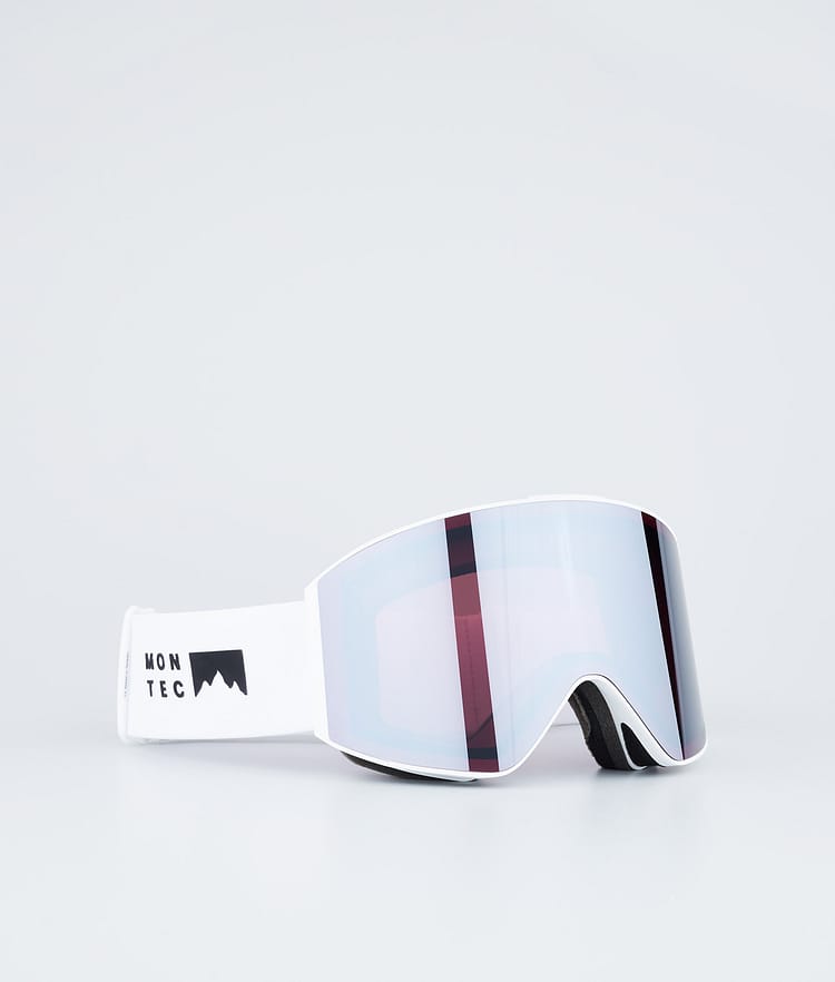 Scope Ski Goggles White W/White Black Mirror, Image 1 of 6