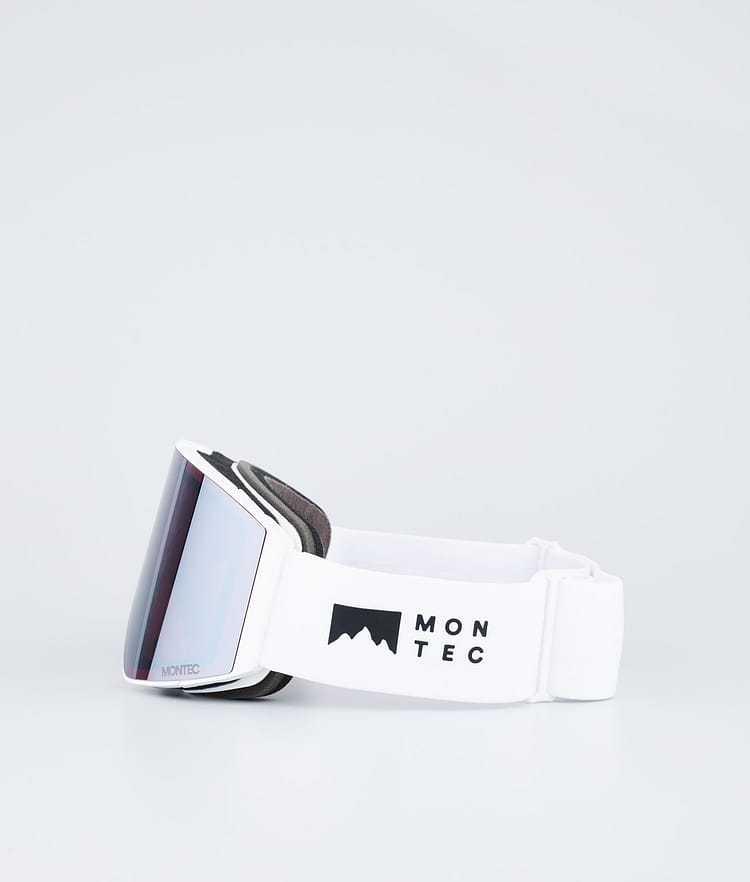 Scope Ski Goggles White W/White Black Mirror, Image 5 of 6