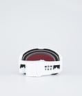 Scope Ski Goggles White W/White Black Mirror, Image 6 of 6