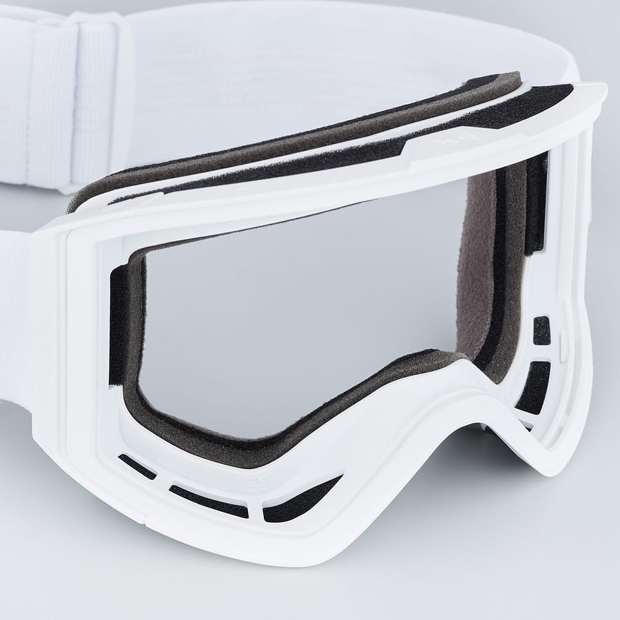 Montec Scope Ski Goggles Men White W/White Black Mirror