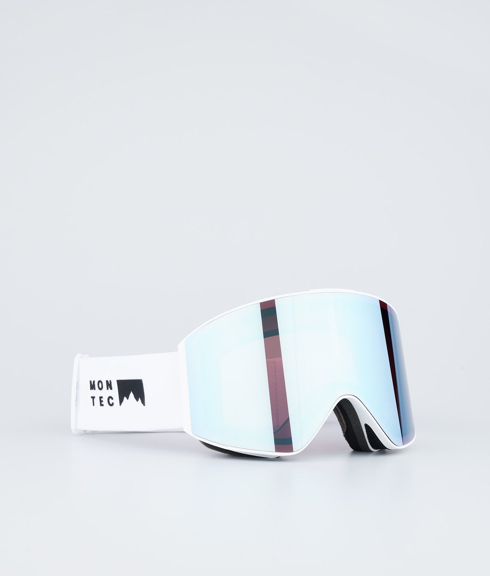 Scope Masque de ski White W/White Moon Blue Mirror, Image 1 sur 6