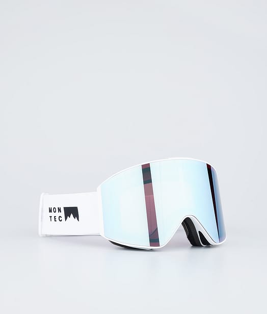 Scope Gafas de esquí White W/White Moon Blue Mirror