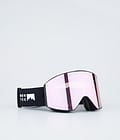 Scope Skibriller Black W/Black Pink Sapphire Mirror
