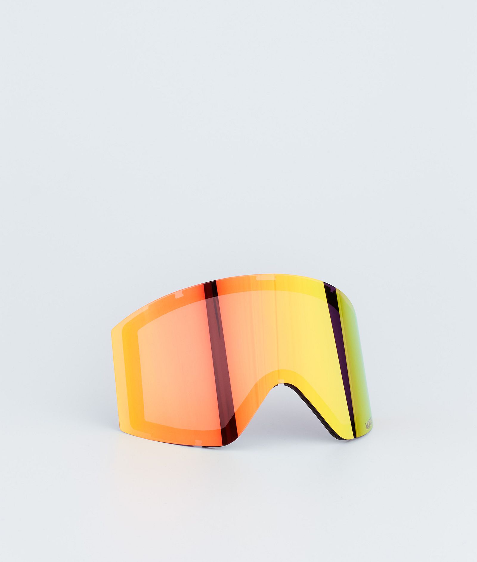 Scope Goggle Lens Ecran de remplacement pour masque de ski Ruby Red Mirror