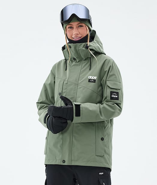 Dope Adept W Chaqueta Snowboard Mujer Moss Green