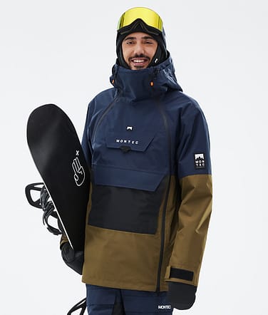 Doom Bunda na Snowboard Pánské Dark Blue/Black/Fatigue Renewed