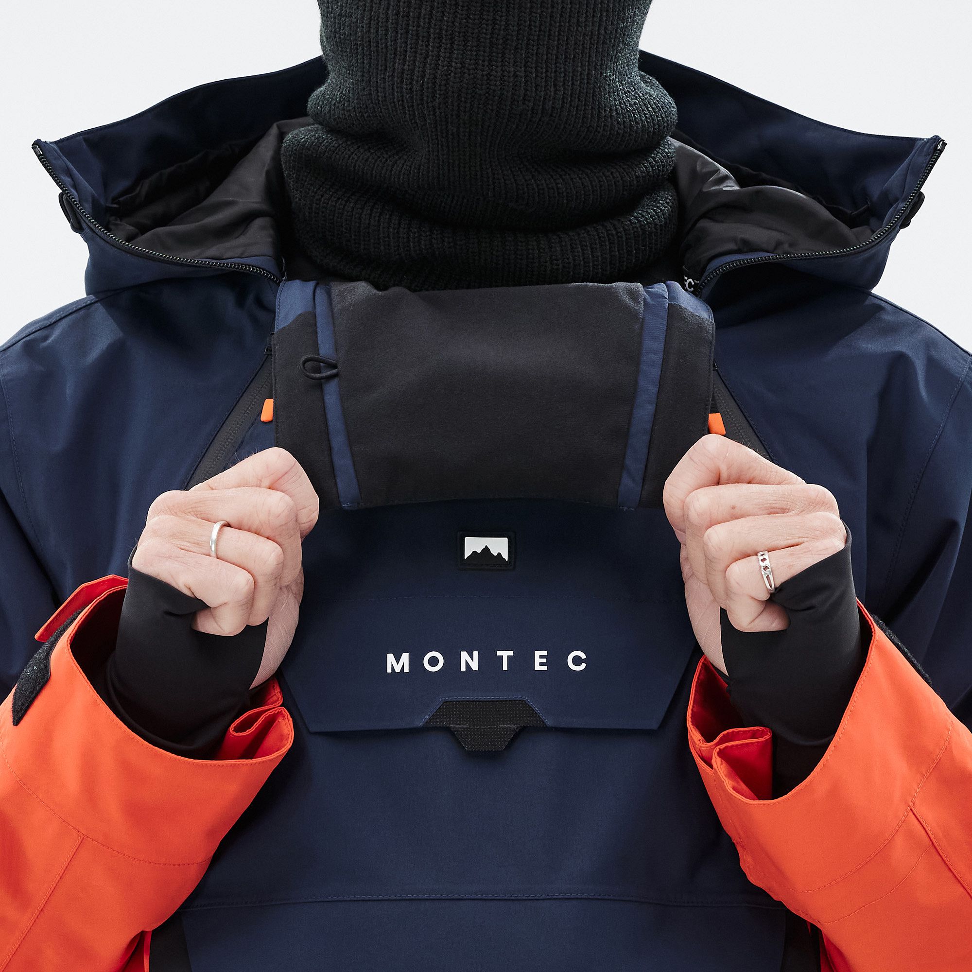 Montec Doom スノーボードジャケット メンズ Dark Blue/Black