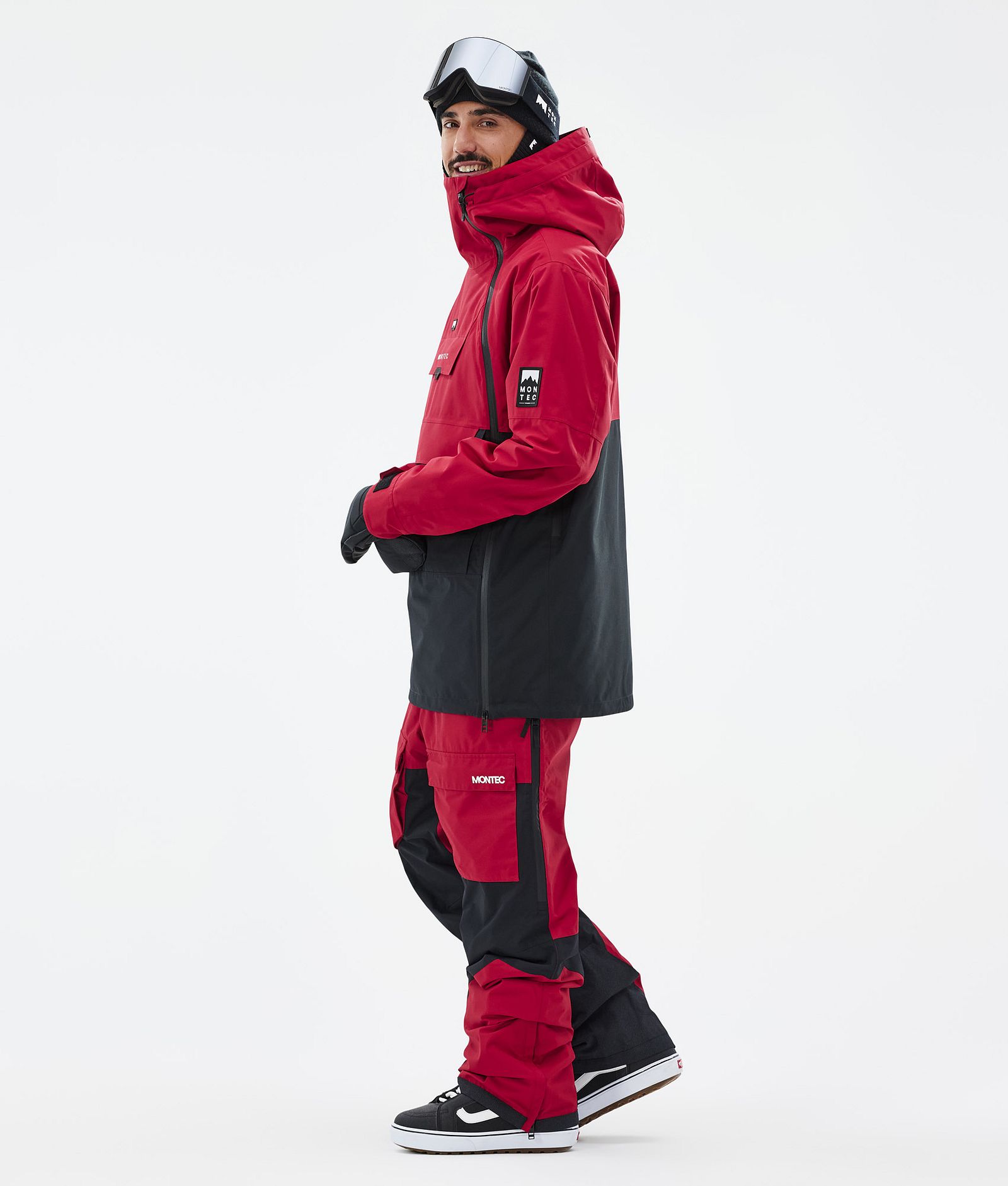 Doom Snowboardjacke Herren Deep Red/Black Renewed, Bild 4 von 11