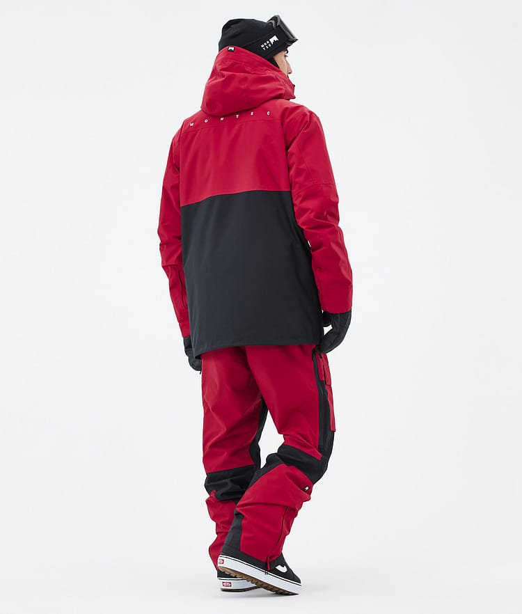 Doom Snowboardjacke Herren Deep Red/Black Renewed, Bild 5 von 11