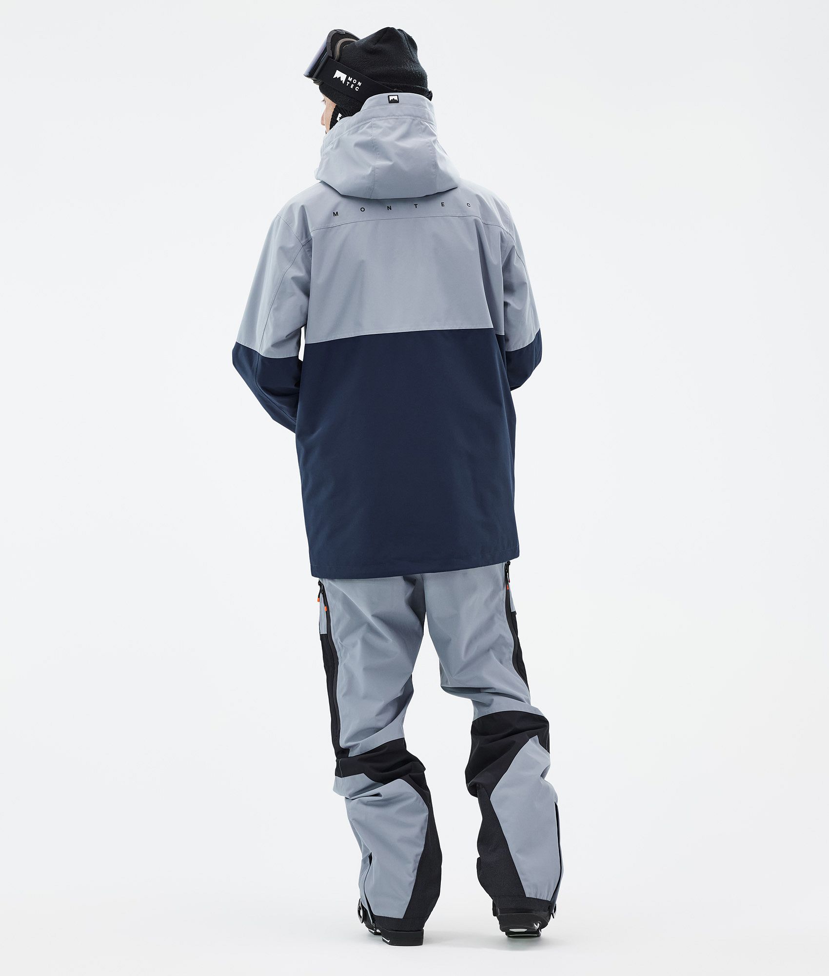 Montec Doom Ski Jacket Men Soft Blue/Black/Dark Blue | Montecwear.com