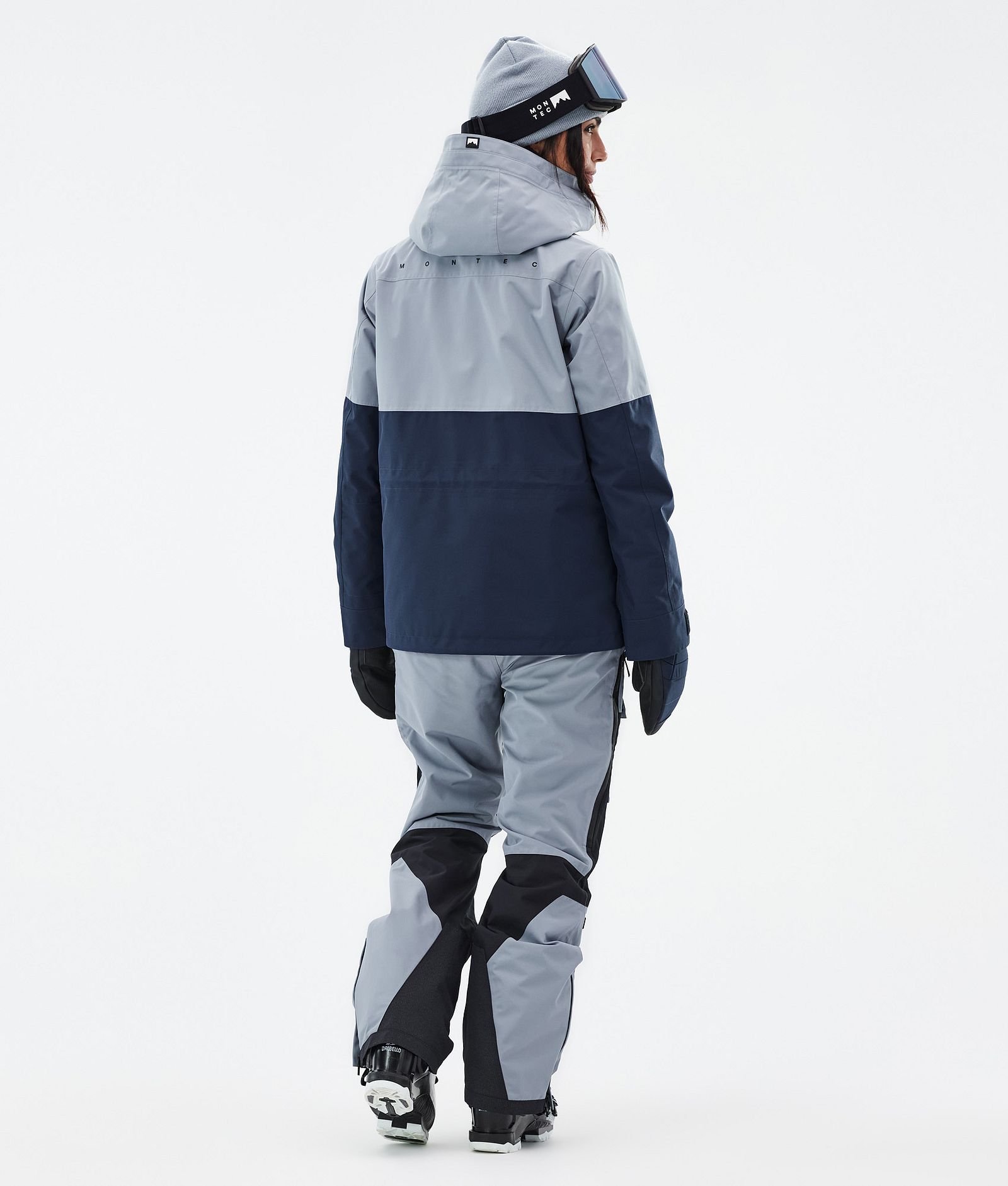 Doom W Ski Jacket Women Soft Blue/Black/Dark Blue, Image 4 of 10