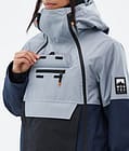 Doom W Snowboard Jacket Women Soft Blue/Black/Dark Blue, Image 9 of 10