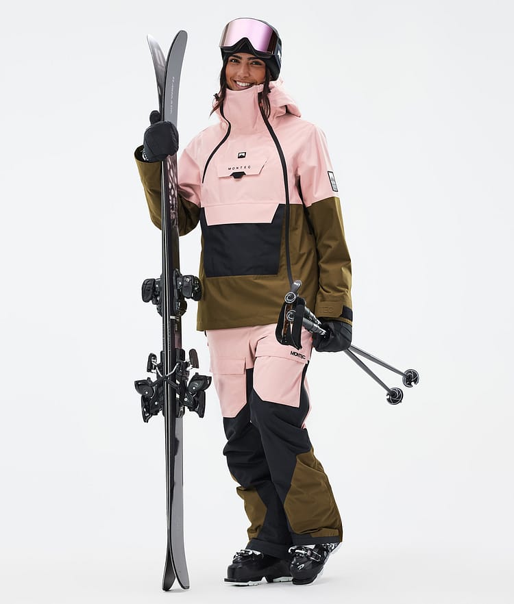 Doom W Ski Jacket Women Soft Pink/Black/Fatigue, Image 2 of 10