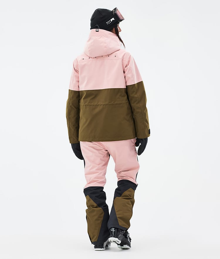 Doom W Ski Jacket Women Soft Pink/Black/Fatigue, Image 4 of 10