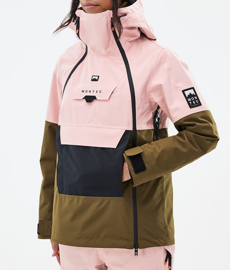 Doom W Ski Jacket Women Soft Pink/Black/Fatigue, Image 7 of 10