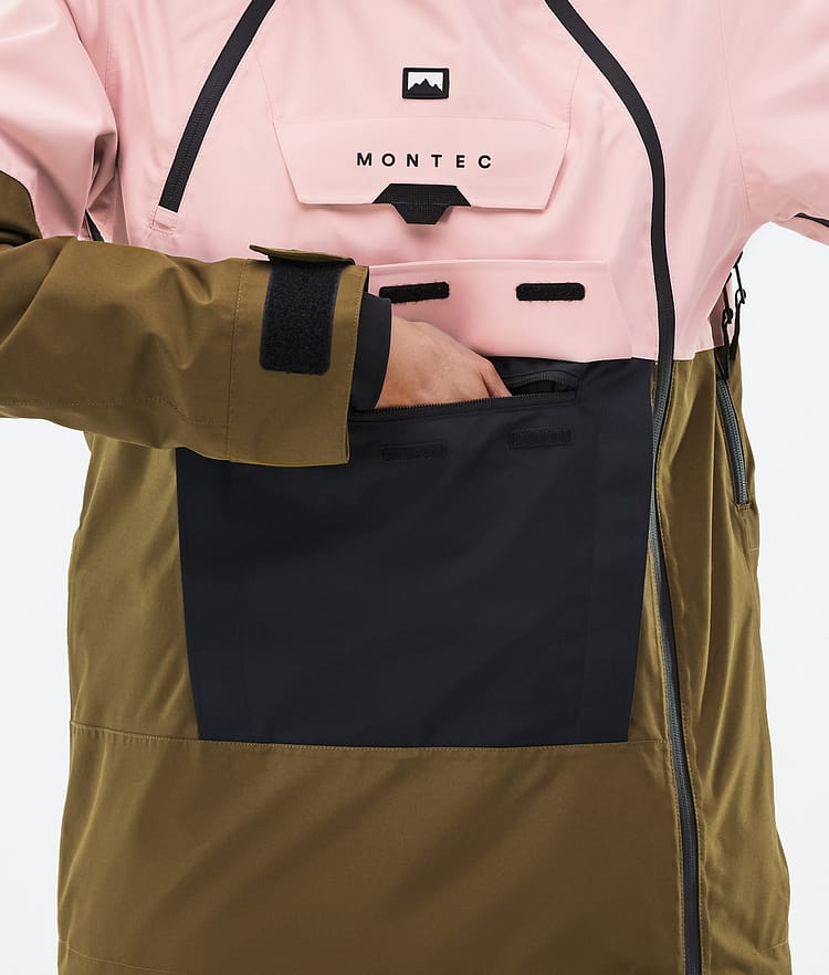 Doom W Ski Jacket Women Soft Pink/Black/Fatigue, Image 8 of 10