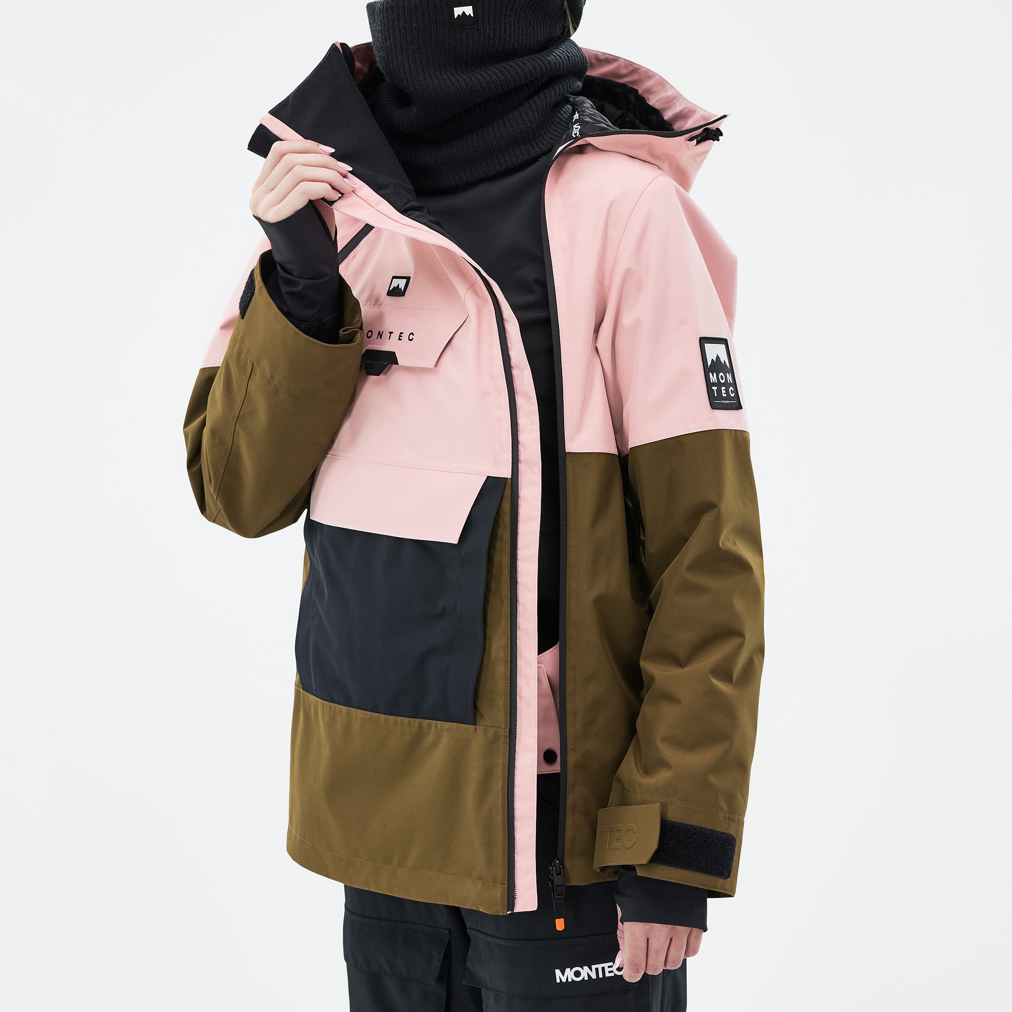 Montec Doom W スノーボードジャケット レディース Soft Pink/Black