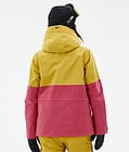 Doom W Ski Jacket Women Yellow/Black/Light Red, Image 6 of 10