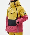 Doom W Ski Jacket Women Yellow/Black/Light Red, Image 7 of 10