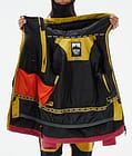 Doom W Ski Jacket Women Yellow/Black/Light Red, Image 10 of 10