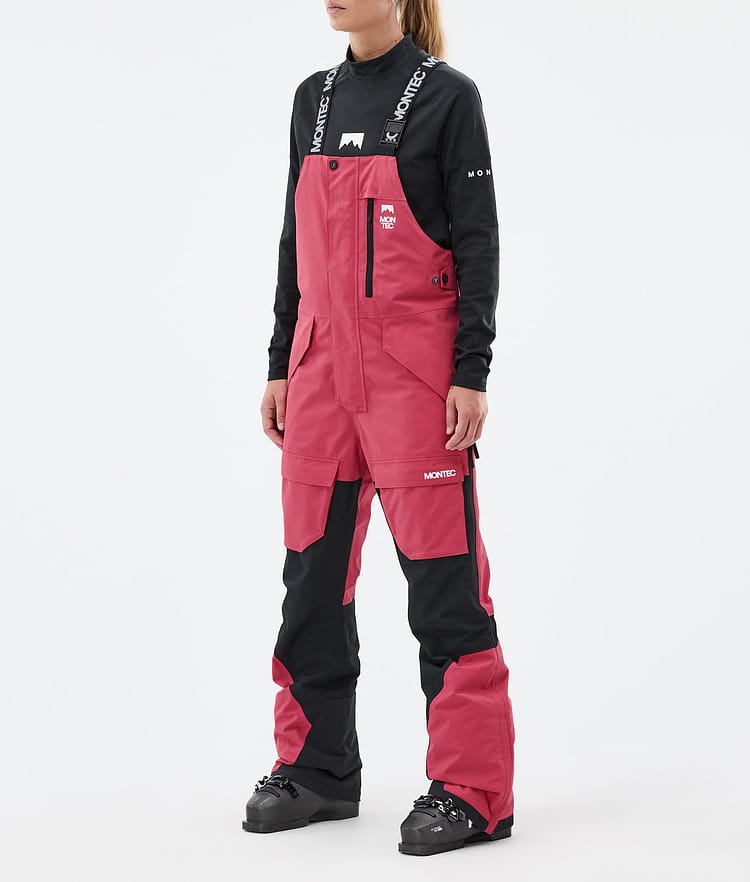 Fawk W Ski Pants Women Light Red/Black, Image 1 of 6