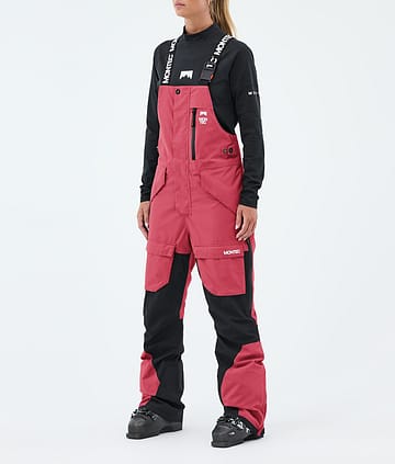 Fawk W Ski Pants Women Light Red/Black