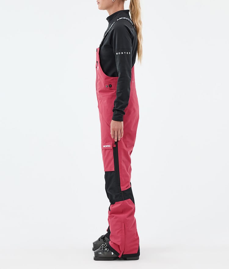 Fawk W Ski Pants Women Light Red/Black, Image 2 of 6