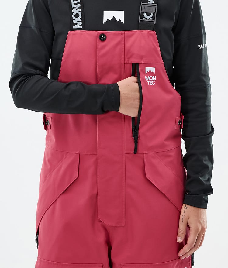 Fawk W Ski Pants Women Light Red/Black, Image 5 of 6