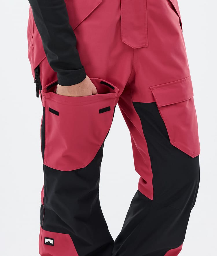 Fawk W Ski Pants Women Light Red/Black, Image 6 of 6