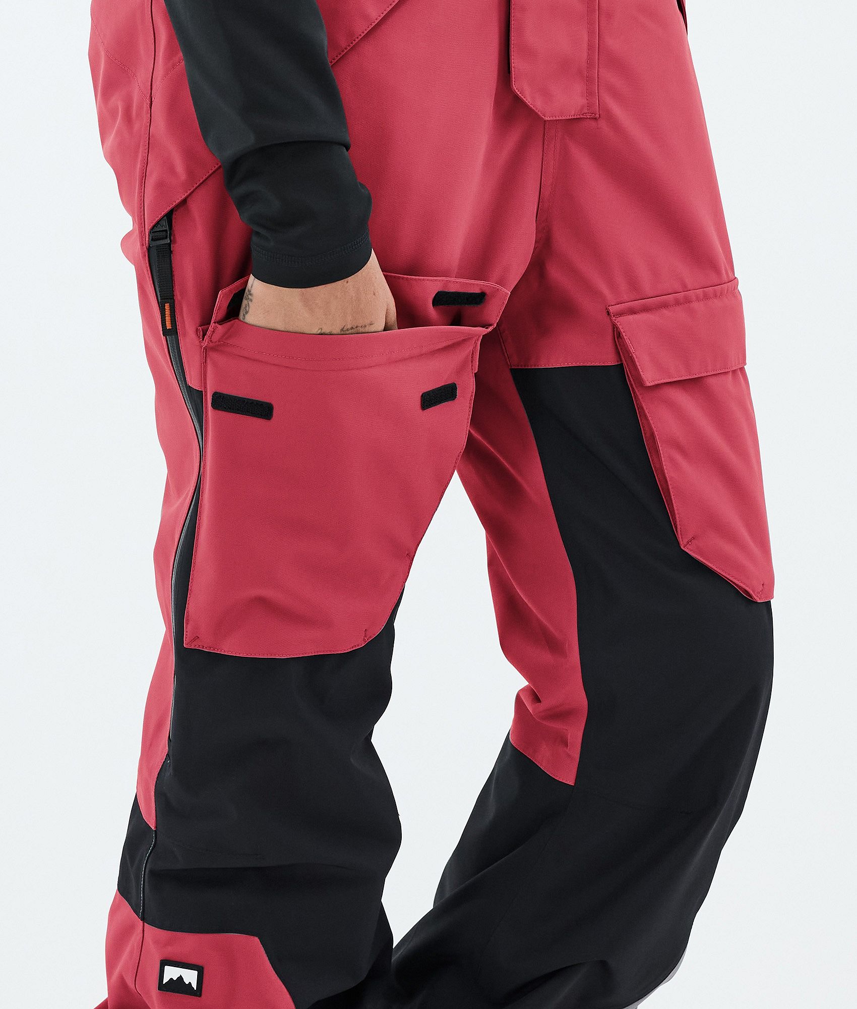 Montec Fawk W スキーパンツ レディース Light Red/Black - レッド