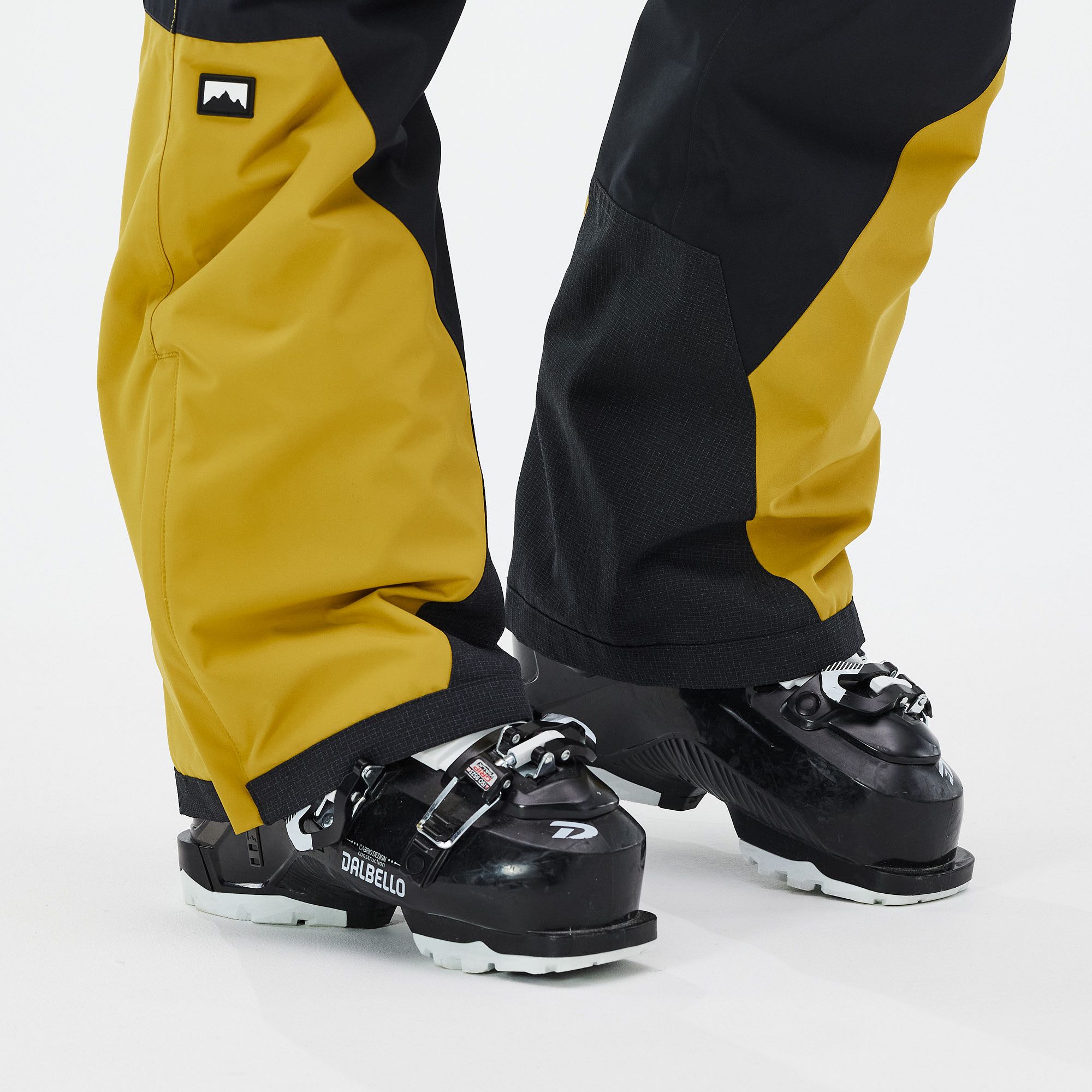 Monttec fawk スノーボードパンツ ベージュ/ブラック　中綿あり Montec Fawk スノボ パンツ メンズ Yellow/Black - イエロー