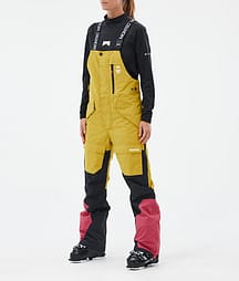 Montec Fawk W Ski Pants Women Yellow/Black/Light Red