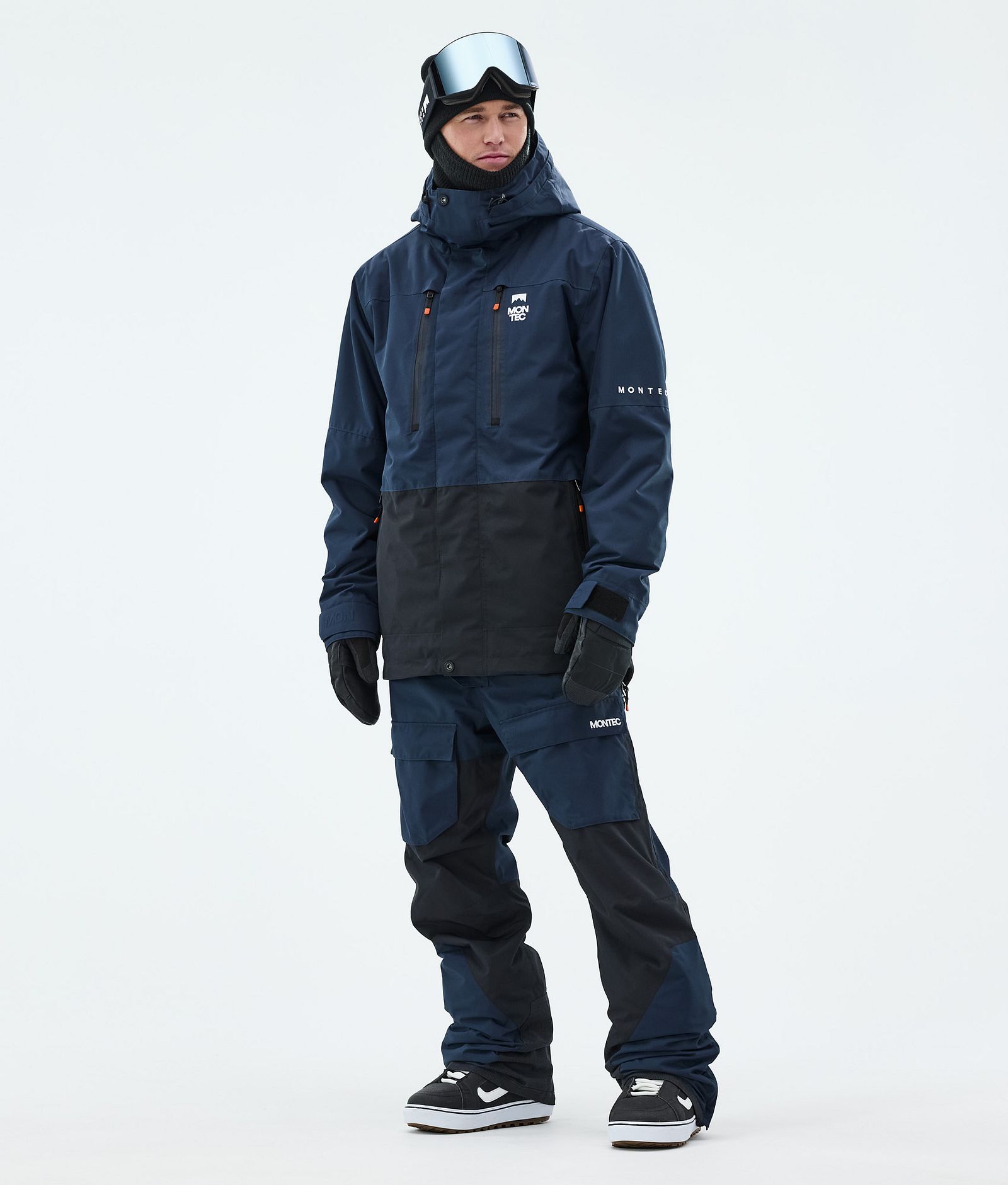 Fawk スノーボードジャケット メンズ Dark Blue/Black, 画像2 / 2