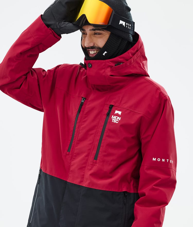 Fawk Ski Jacket Men Deep Red/Black, Image 3 of 11