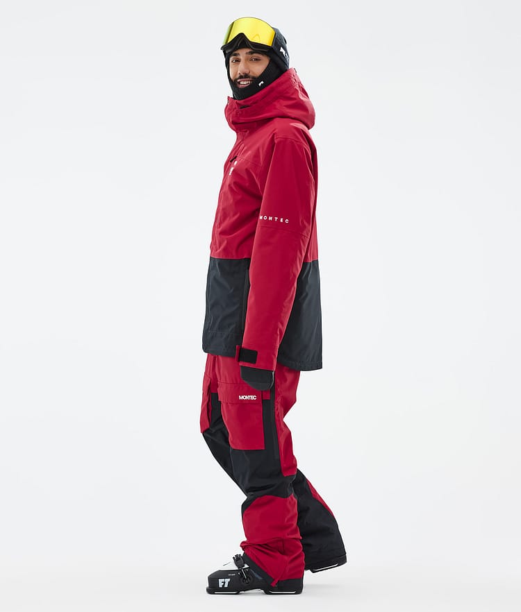Fawk Ski Jacket Men Deep Red/Black, Image 5 of 11