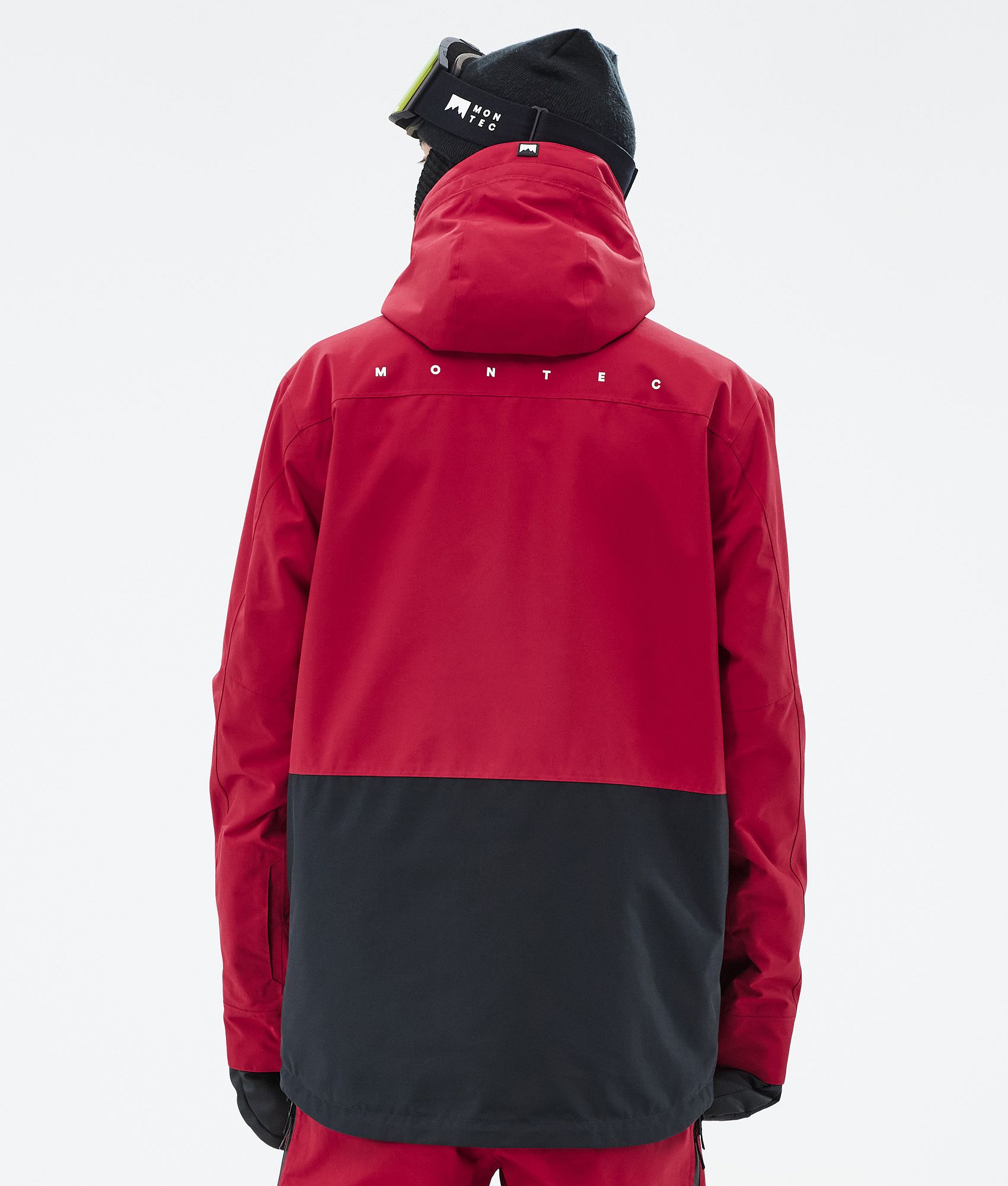 Montec Fawk Snowboard Jacket Men Deep Red/Black | Montecwear.com