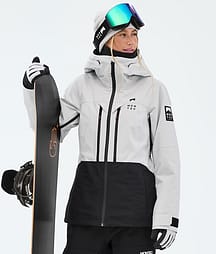 Montec Moss W Snowboard jas Dames Light Grey/Black