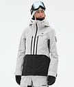 Moss W Snowboard Jacket Women Light Grey/Black