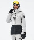 Moss W Snowboard Jacket Women Light Grey/Black Renewed, Image 1 of 9