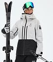 Montec Moss W Ski Jacket Women Light Grey/Black