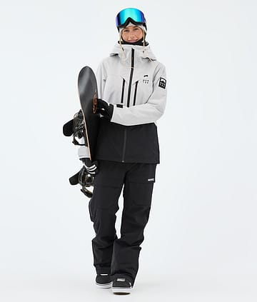Moss W Outfit Snowboard Donna Light Grey/Black
