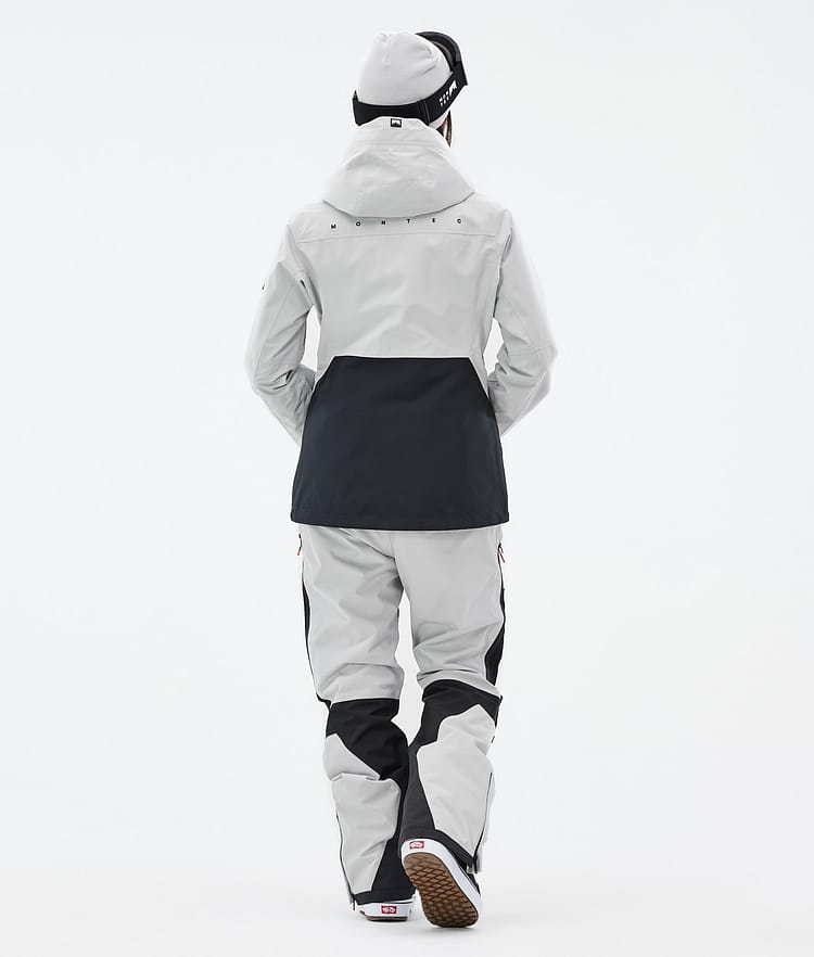 Moss W Snowboard Jacket Women Light Grey/Black Renewed, Image 4 of 9
